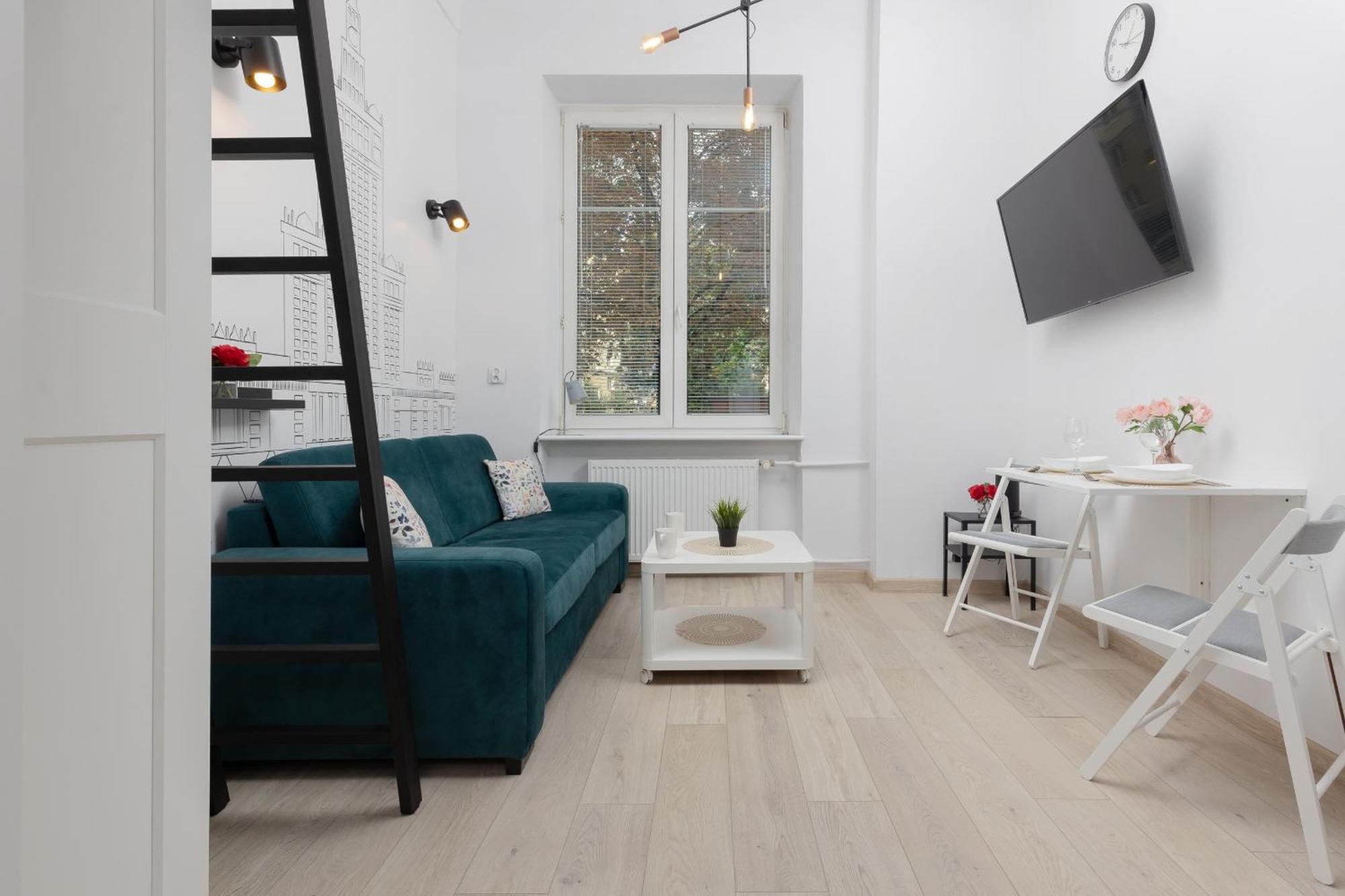 Lägenhet Aleja Wyzwolenia Studio With Mezzanine Downtown By Renters *