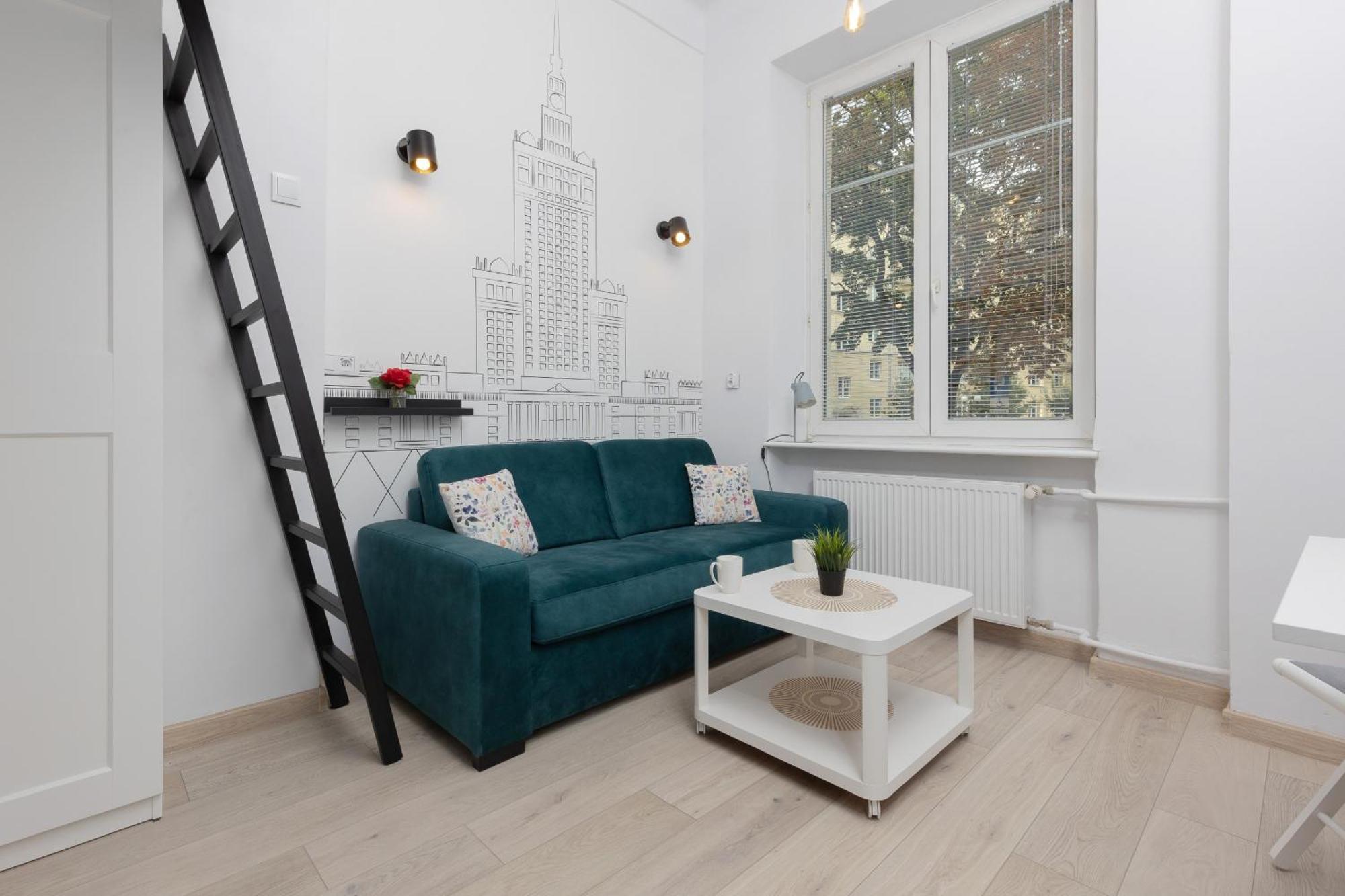 Lägenhet Aleja Wyzwolenia Studio With Mezzanine Downtown By Renters